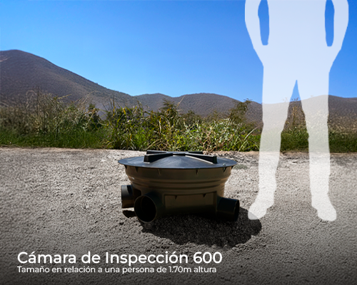 Cámara de inspección 600