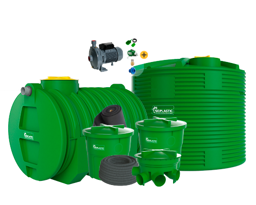 Combo fosa y estanque  10mil litros.